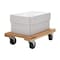 Vestil Tan Hardwood Dolly-Open Deck 1200lb Capacity Non-Marking 16 x 24 HDOF-1624-12-NM - alternate 4